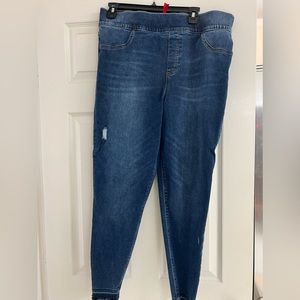 2X Spanx Skinny Ankle Jeans